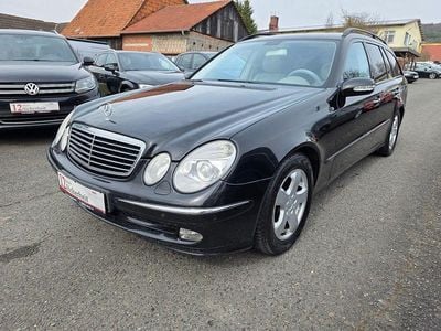 Usata Mercedes E320 Elegance 204 CV (150 kW) 2004 Nero Station wagon