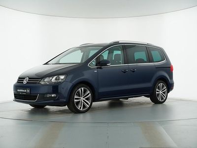 Second-hand VW Sharan Life 177 CP (130 kW) 2014 Albastru Monovolum