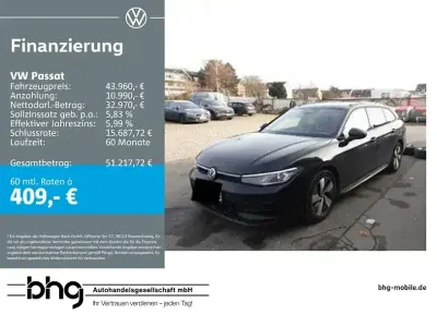 Gebraucht VW Passat R-line 193 PS (141 kW) 2025 Schwarz Kombi