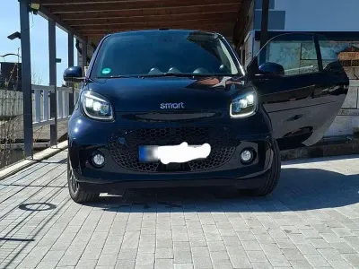 Brugt Smart ForTwo Electric Drive Passion 60 kW (82 HK) 2022 Blå Cabriolet