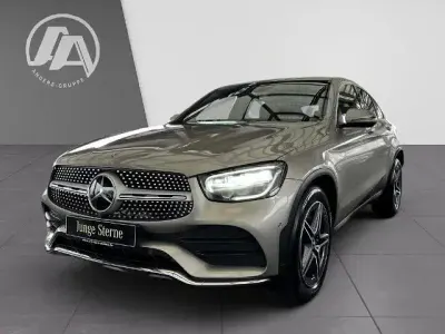 Begagnad Mercedes GLC400d AMG 330 HK (242 kW) 2020 Silver Sportkupé