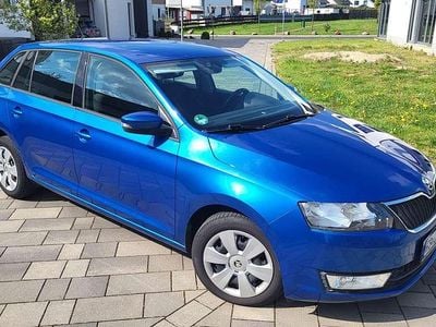 Usata Skoda Rapid Ambition 105 CV (77 kW) 2016 Blu Utilitaria
