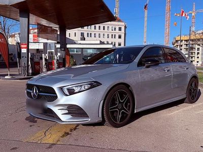 Gebraucht Mercedes A180 AMG line 116 PS (85 kW) 2020 Silber Limousine