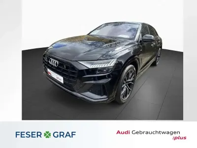 Gebraucht Audi Q8 S-Line 286 PS (210 kW) 2023 Mythosschwarz metallic SUV