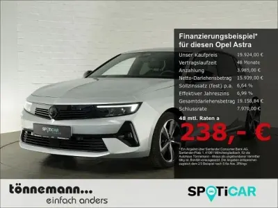Gebraucht Opel Astra 131 PS (96 kW) 2024 Kristall silber Limousine