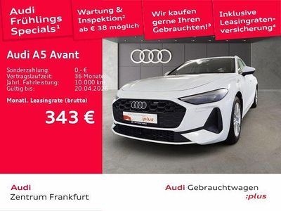 Gebraucht Audi A5 Sport 204 PS (150 kW) 2025 Gletscherweiß metallic/gletsch Kombi