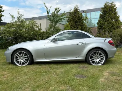 Gebraucht Mercedes SLK200 Sport 184 PS (135 kW) 2008 Silber Cabrio