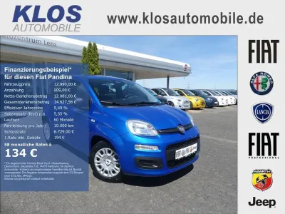 Neu Fiat Panda Pop 65 PS (47 kW) 2026 Blau Kleinwagen