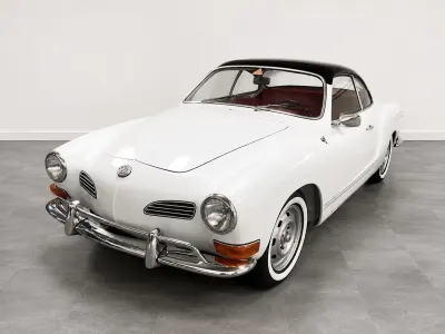 Gebraucht VW Karmann Ghia Karmann 44 PS (32 kW) 1969 Weiß Coupé