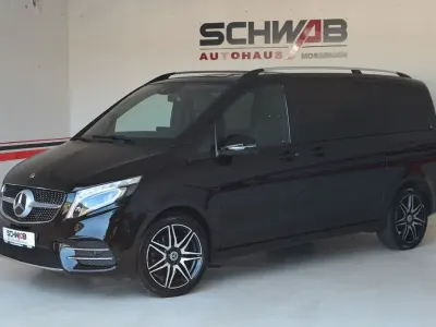 Gebraucht Mercedes V300 Avantgarde Edition 239 PS (175 kW) 2019 Schwarz Van / Kleinbus