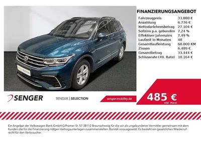 gebraucht VW Tiguan TiguanR-Line 1.4 DSG CarPlay Matrix Pano AHK