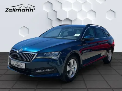 Gebraucht Skoda Superb Ambition 150 PS (110 kW) 2023 Blau Kombi
