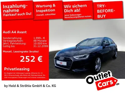 Gebraucht Audi A4 Performance 204 PS (150 kW) 2023 Mythosschwarz metallic Kombi