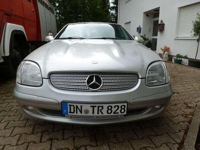 Gebraucht Mercedes SLK200 163 PS (119 kW) 2002 Silber Cabrio
