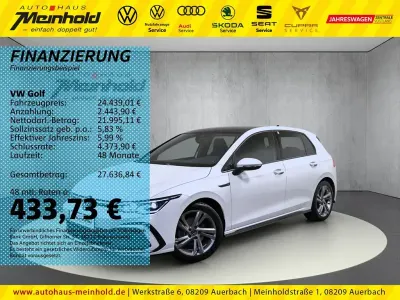 Gebraucht VW Golf VIII R-line 150 PS (110 kW) 2020 Weiß Limousine