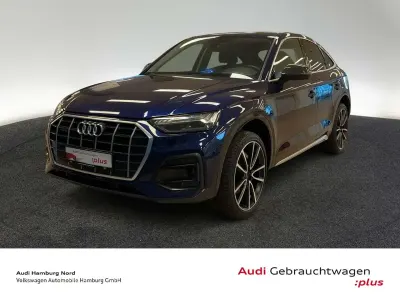 Gebraucht Audi Q5 204 PS (150 kW) 2022 Navarrablau metallic SUV