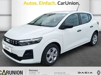 Neu Dacia Sandero Essentiel 67 PS (49 kW) 2026 Weiß Limousine