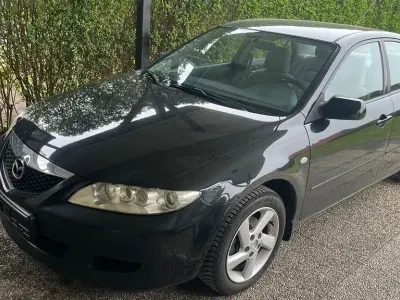 Brugt Mazda 6 Comfort 141 HK (103 kW) 2004 Sort Sedan