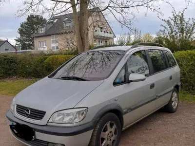 Brugt Opel Zafira 101 HK (74 kW) 2002 Sølv MPV