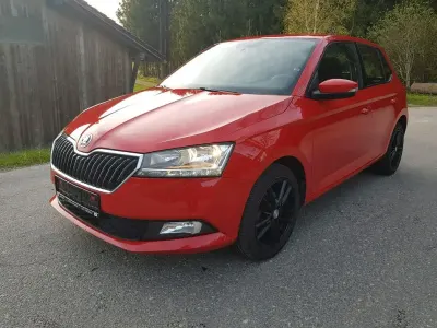 Usata Skoda Fabia Cool Plus 60 CV (44 kW) 2019 Rosso Utilitaria
