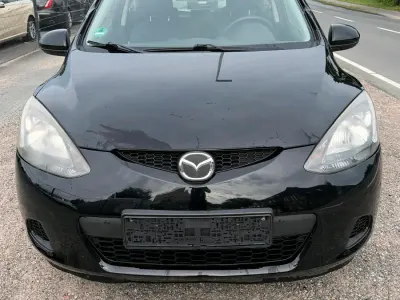 Gebraucht Mazda 2 2009 Schwarz Kleinwagen