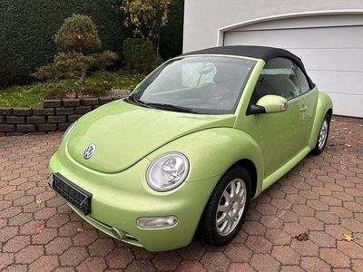 Gebraucht VW New Beetle Cabriolet Highline 102 PS (75 kW) 2003 Grün Cabrio