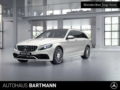 Gebraucht Mercedes C63S AMG AMG 510 PS (375 kW) 2021 Manufaktur diamantweiß bright Kombi