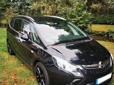 Gebraucht Opel Zafira Tourer Eco 140 PS (102 kW) 2014 Schwarz Van / Kleinbus