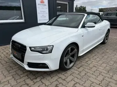 Gebraucht Audi A5 Cabriolet S-Line 190 PS (139 kW) 2016 Weiß Cabrio