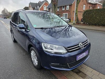 Gebraucht VW Sharan Comfortline 150 PS (110 kW) 2011 Blau Van / Kleinbus