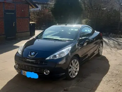 Gebraucht Peugeot 207 CC Platinum 150 PS (110 kW) 2008 Schwarz Cabrio