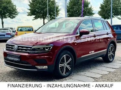 Gebraucht VW Tiguan Highline 239 PS (175 kW) 2017 Rot SUV