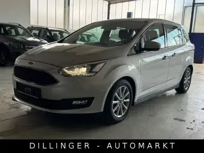 Gebraucht Ford Grand C-Max Cool & Connect 120 PS (88 kW) 2018 Silber Van / Kleinbus