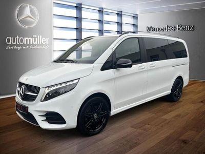 gebraucht Mercedes V220 d ED/L*AMG*LED*Leder*Night-Paket*AHK* PDC