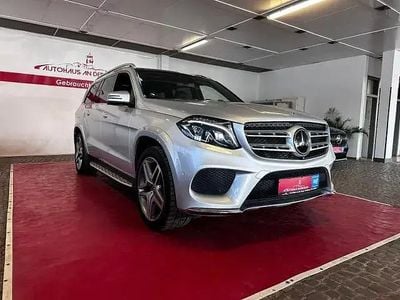 Brugt Mercedes GLS350 AMG line 258 HK (189 kW) 2018 Sølv SUV