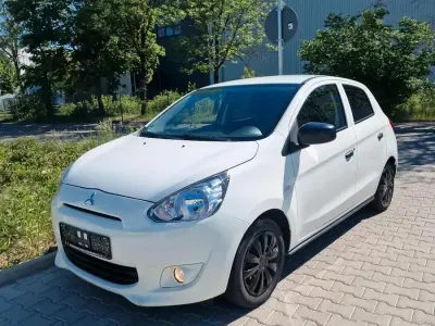 Gebraucht Mitsubishi Space Star 70 PS (51 kW) 2014 Weiß Van / Kleinbus