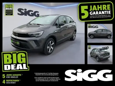 Gebraucht Opel Crossland X Enjoy 110 PS (80 kW) 2024 Lackierung platiniumgrau/metallic klarl (metallic) SUV