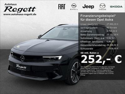 Gebraucht Opel Astra Basis 114 kW (156 PS) 2025 Schwarz Kombi