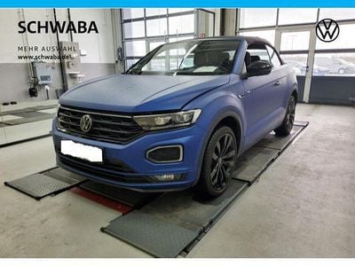 Second-hand VW T-Roc Cabriolet R-line 150 CP (110 kW) 2021 Albastru Cabrio