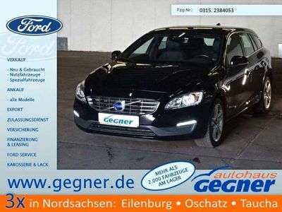 gebraucht Volvo V60 Kombi Momentum AWD LEDER Navi Diesel Hybrid