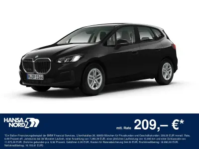 Gebraucht BMW 218 Active Tourer 136 PS (100 kW) 2023 Schwarz Van / Kleinbus