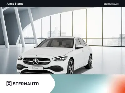 Gebraucht Mercedes C200 Avantgarde 204 PS (150 kW) 2022 Polarweiß uni Limousine