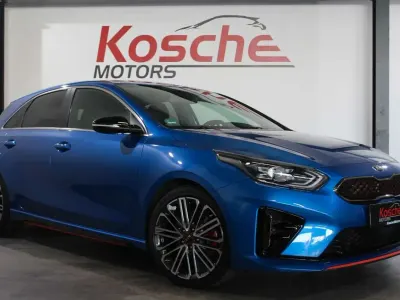 Gebraucht Kia Ceed GT GT 204 PS (150 kW) 2019 (b3l) blue flame met. Limousine