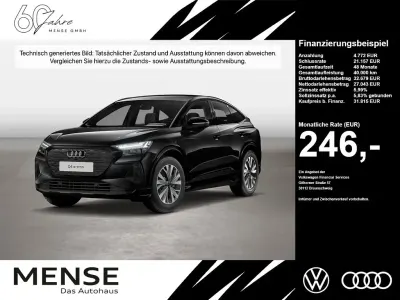 Gebraucht Audi Q4 Sportback e-tron Advanced Plus 150 kW (204 PS) 2023 Mythosschwarz SUV