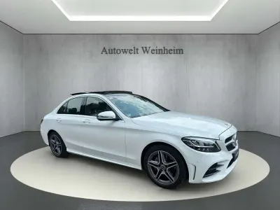 Gebraucht Mercedes C200 Sportline 160 PS (117 kW) 2019 Polarweiss Limousine