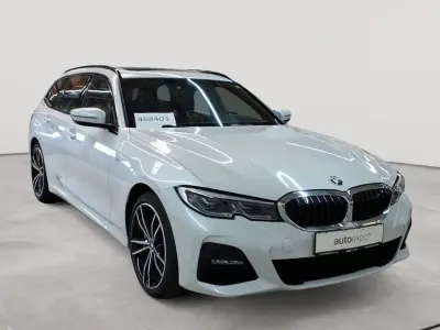 Gebraucht BMW 330 M Sport 184 PS (135 kW) 2021 Mineralweiß metallic Kombi
