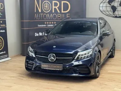 Gebraucht Mercedes C220 AMG 194 PS (142 kW) 2020 Blau Limousine