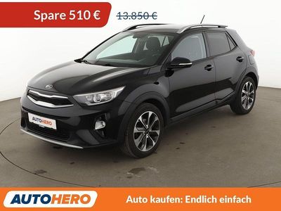 Gebraucht Kia Stonic Vision 120 PS (88 kW) 2017 Schwarz SUV