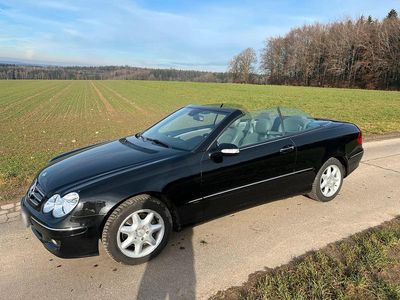 Gebraucht Mercedes CLK200 2007 Schwarz Cabrio
