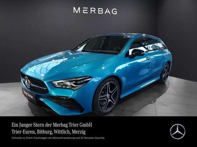 Blau Gebraucht 2023 Mercedes CLA200 Shooting Brake AMG Kombi | 34.330 € (Teuer)
